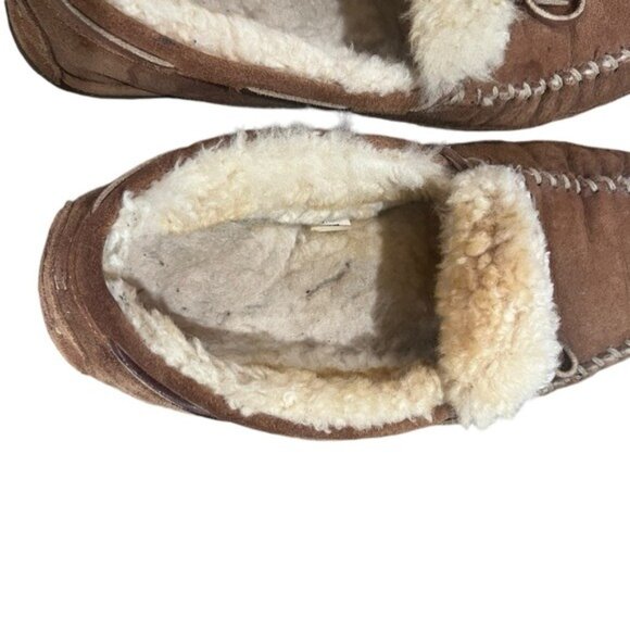 L.L. Bean Wicked Good Moccasin Slippers - Picture 9 of 12